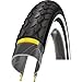 SCHWALBE Marathon 20 x 1.75 Wire Endurance Clincher Green Guard Tire, Black, 20