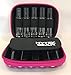 Essential Oil Carrying Case Holds 10 Bottles Perfect for Roller Bottles 5ml - 10ml Multiple Colors! (1 Pack, Pink Polka Dot)