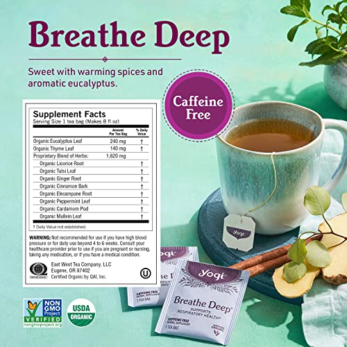 Yogi Tea Get Well Variety Pack Sampler (6 Pack) Herbal Teas for