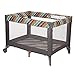 Cosco Funsport Compact Portable Playard, Lightweight, Easy Set up, Foldable Baby Playpen with Carry Bag, Rainbow Dots