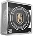 2017 2018 VEGAS GOLDEN KNIGHTS INAUGURAL SEASON PUCK IN ACRYLIC CUBE DISPLAY