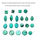 Natural 7mm Round Shape Turquoise Link Bracelet 925 Silver Overlay Handmade Jewelry for Women Girls