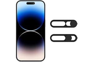 MakLuen Camera Cover, Webcam Cover Compatible for Phone 14 Pro, 14 Pro Max - Protect Privacy and Security, Not Affect Facial 