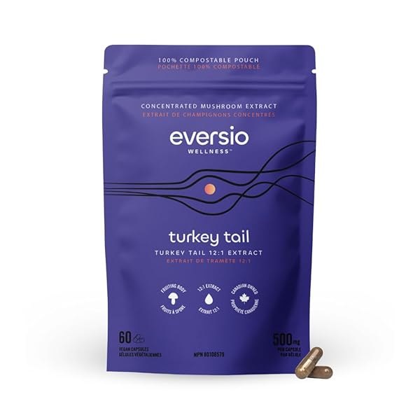 EVERSIO WELLNESS ORGANIC DEFEND NOW TURKEY TAIL 12:1 EXTRACT POUCH, 60 CT