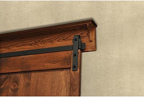 Pinecroft 5 in. x 8 in. x 85 in. Unfinished Oak Shelf Barn Door Mounting Board