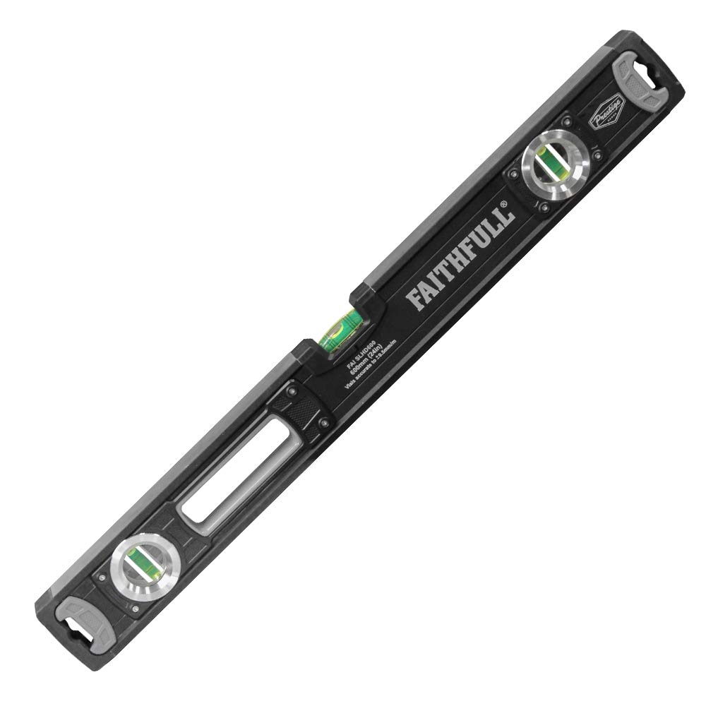 Faithfull FAISLHD600 Prestige Professional Aluminium Spirit Level 600 mm (2 ft)