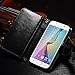 S6 Edge Plus Case, Joopapa Galaxy S6 Edge Plus Wallet Case,Pu Leather Case Magnet Wallet Credit Card Holder Flip Cover Case Built-in 9 Card Slots & Stand Case for Samsung Galaxy S6 Edge Plus (Black)