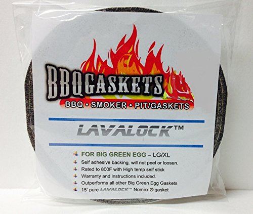 Pro Nomex Gasket w/ Lavalock Technology; Big Green Egg Self Stick, by BBQgaskets