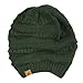 Wrapables Slouchy Winter Beanie Cap Hat, Hunter Green