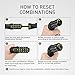 Terra Hiker Bike Chain Lock, Coiling 5-Digit Combination Lock for Bicycles, Keyless