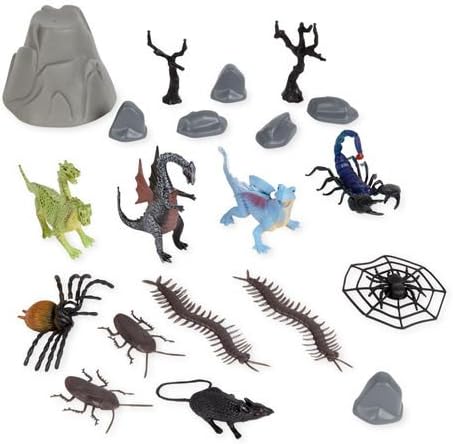 monster action figure bucket