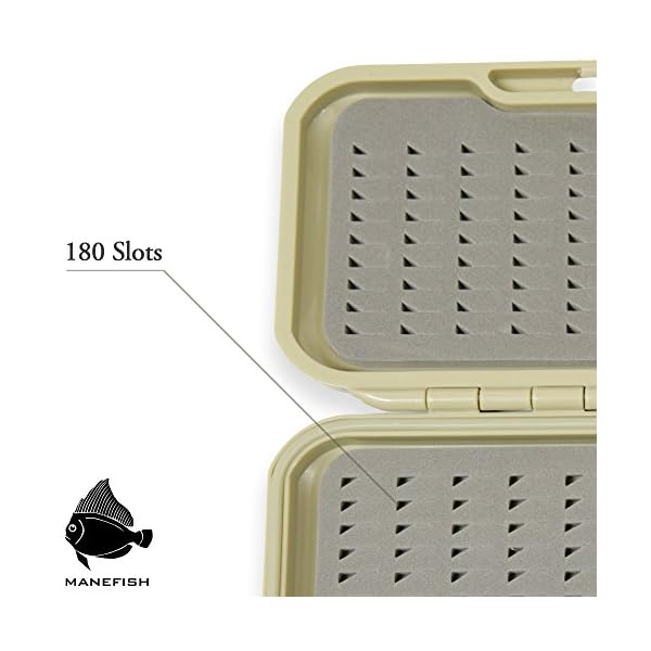 Manefish-Fly-Box-Slim-Fly-Fishing-Box-Perfect-for-Trout-Fishing-Nymphs-and-Wet-Flies