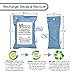 Moso Bamboo Charcoal Air Purifying Bag (6 Pack | 200g & 75g Bags) Activated Charcoal Odor Absorber, Car Air Purifier, Shoe Odor Eliminator, Closet Deodorizer Breathe Eco Green Air Freshener For Home