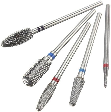 1Pcs Nail Carbide Drill Bits,DANCINGNAIL Manicure Pedicure Tools Rotary Burr Files Sharp For Nail Art H0103P