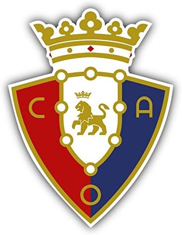 CA Osasuna FC Spain Soccer Football Art Decor Bumper Sticker 4'' X 5''