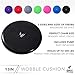 Day 1 Fitness Inflatable Wobble Cushion with Pump, 13-Inch, Black