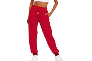 OIUCVGB Sweatpants for Women Cinch Bottom Drawstring Elastic Waist Pants Athletic Yoga Joggers Lounge Trousers with Pockets