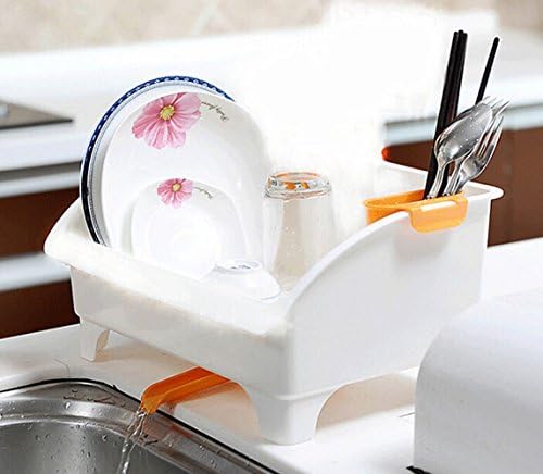 Dish Drainer Shelf Drainer Dish Plate Storage &amp; Drying Rack Sink