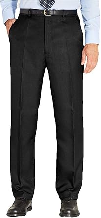 boys plus size school trousers