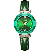 deselon Crystal Watches for Women Fashion Luxury Diamond Rose Gold Stainless Ladies Female Luxury Dress Business Waterproof Simple Quartz Wife Gifts Blue Wrist Watch