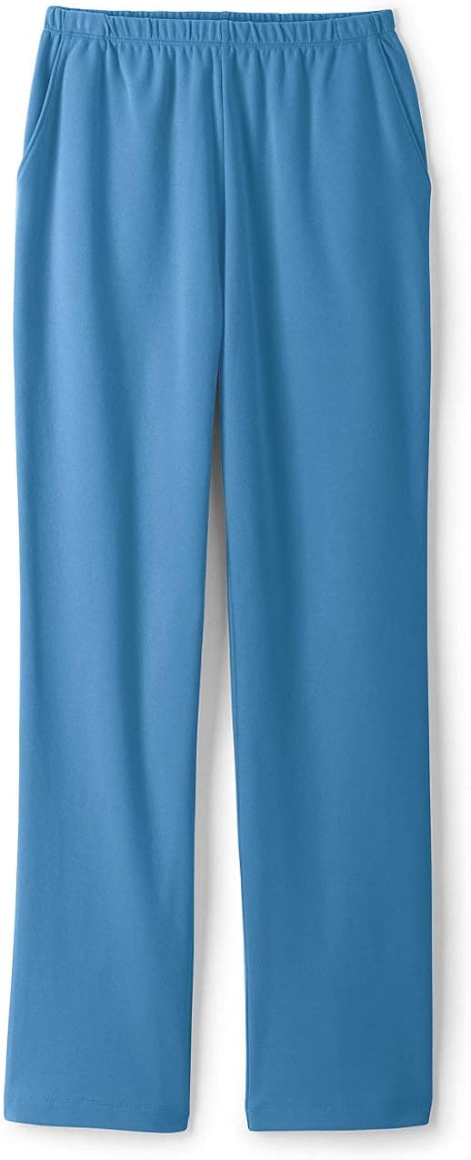 high rise elastic waist pants