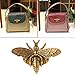 Hacloser Turn Lock for Purses Handbag Bee Shape Clasp Decoration Metal Hardware DIY Shoulder Bag Making Tool (Bronze)