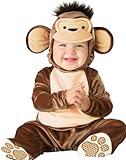 InCharacter Costumes Baby's Mischievous Monkey Costume, Brown/Cream, Medium