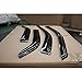 Gldifa Wind Deflector Compatible with Honda Accord 4Door Sedan 1998-2002 Sun Rain Guards Smoke Window Visors 94959