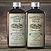 Leather Milk Leather Furniture Cleaner & Conditioner Kit (2 Bottle Furniture Care Set) - Straight Cleaner No. 2 + Furniture Treatment No. 5 - All Natural, Non-Toxic. Made in USA. W/ 2 Restoration Pads