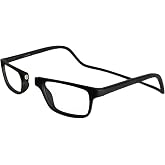 Clic Magnetic Reading Glasses - Nashi (S-XL) - Soft Headband | Neck Hanging Readers, Front Connect Design, Adjustable Temples, Secure Fit, Folds for Compact Storage