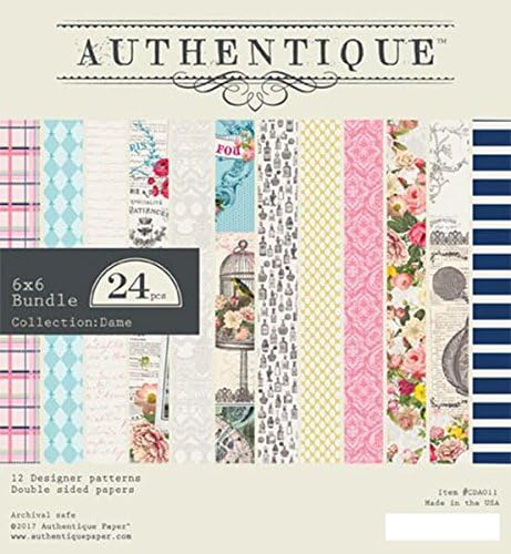 Authentique Dame 6x6 Paper Pad