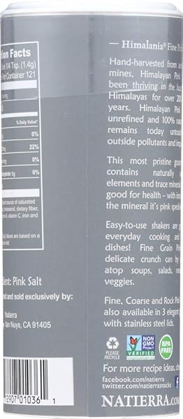 HIMALANIA PINK SALT, SHAKER 6 OZ (PACK OF 12)