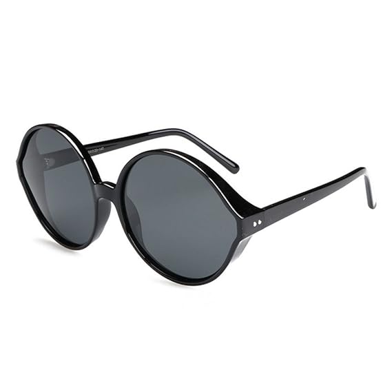 Mme Personnalité Ovale Poissons Ombre Lunettes De Soleil