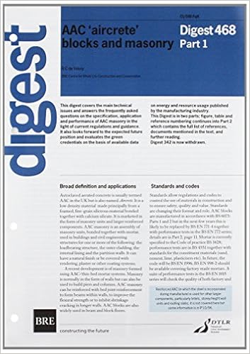 AAC 'aircrete' Blocks and Masonry