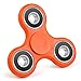 Syslux Tri-Spinner Fidget Spinner Toy Hand Spinner Glow In The Dark Fluorescence , Perfect For ADD, ADHD, Anxiety, and Autism Adult Children (Light Red)