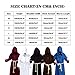 Medieval Priest Monk Robe-Hooded Cap Cloak for Wizard Sorcerer (XXL/Black)
