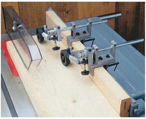 Router Table &amp; Table Saw Anti-Kickback Fence Feeder Safety Roller System