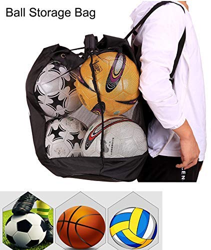 image for Greenery-GRE Medium Mesh Ball Bags Equipment Duffel Bag Heavy Duty Net