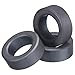 Skylety 20 Pack 22 mm by 14 mm by 8 mm Ferrite Ring Toroid Core Black