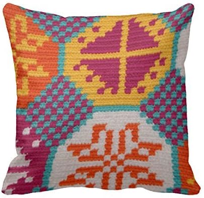 Plankey Chic Throw Pillows18 X 18 Throw Pillow Wayuu Caritocaro Throw Covers
