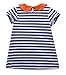 Fiream Girls Cotton Cartoon Patch Shortsleeve Dress(6541TZ,2T)