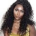 Pineapple Wave Lace Front Wigs Human Hair Wet and Wavy Wig Deep Curly Lace Wigs For Black Women 9A 150% Density 100% Uprocessed Pre Plucked Glueless Wigs With Baby Hair (14