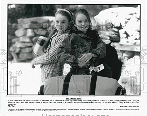 Vintage Fotos 1998 Presse Foto Die Eltern Falle Lindsay Lohan Dfpg75471 Amazon De