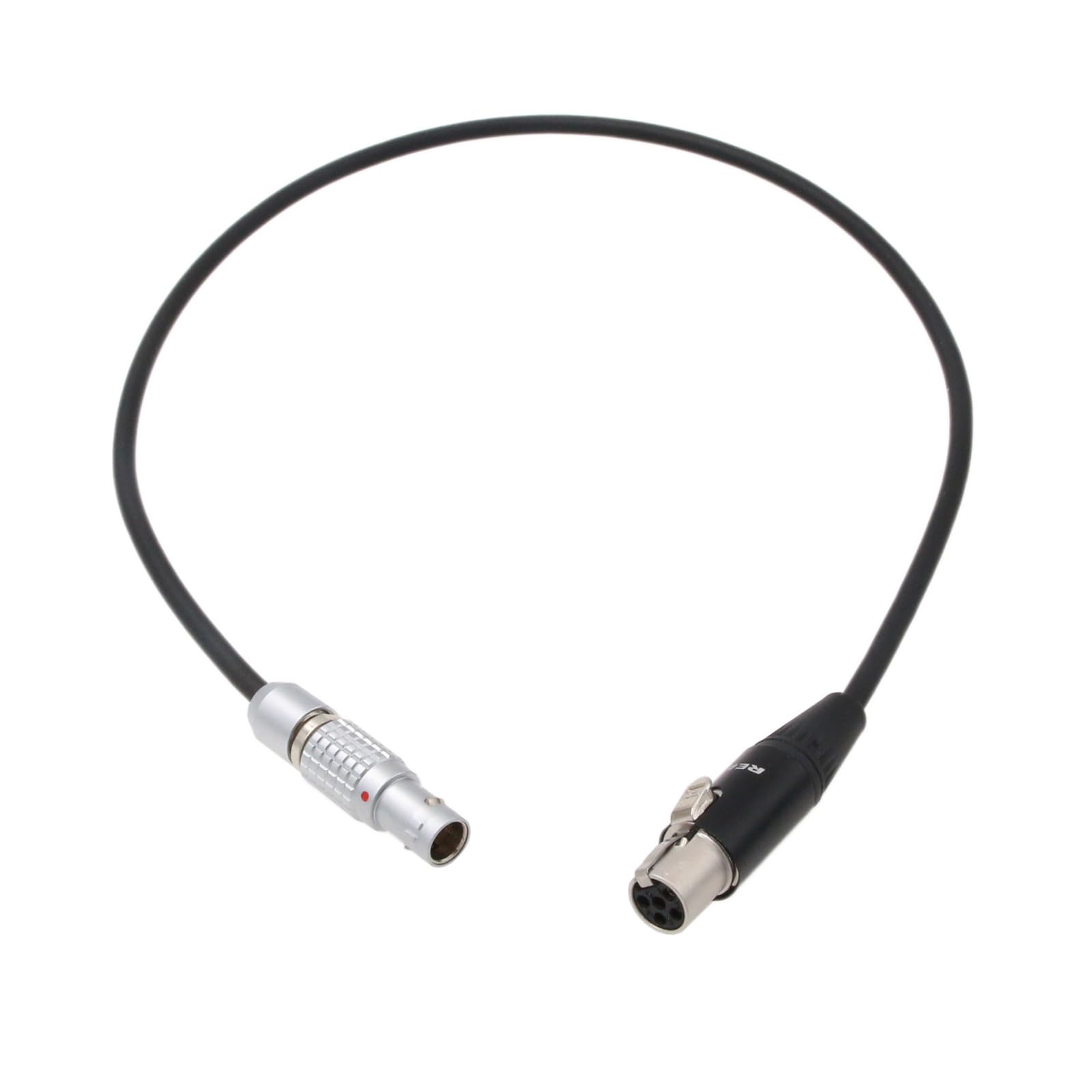 HangTon Alexa 35 Mini LF Camera Audio Cable Mini XLR 5 Pin to 6 Pin for Wisycom MPR52-ENG, Zaxcom QRX200 Receiver to ARRI (TA5F)