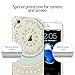 ESR iPhone 7 Case, iPhone 7 Retro Totem Series Clear with Datura Floral Pattern Designer Case,Hybrid Protective Case with Soft TPU Bumper and Hard Back Cover for Apple iPhone 7 4.7