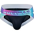 JOCKMAIL Mesh Athletic Supporters Mens Briefs Underwear Comfort Male Underwear for Gym Sport