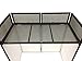 DJ Event Facade White/Black Scrim Metal Frame Booth + 20