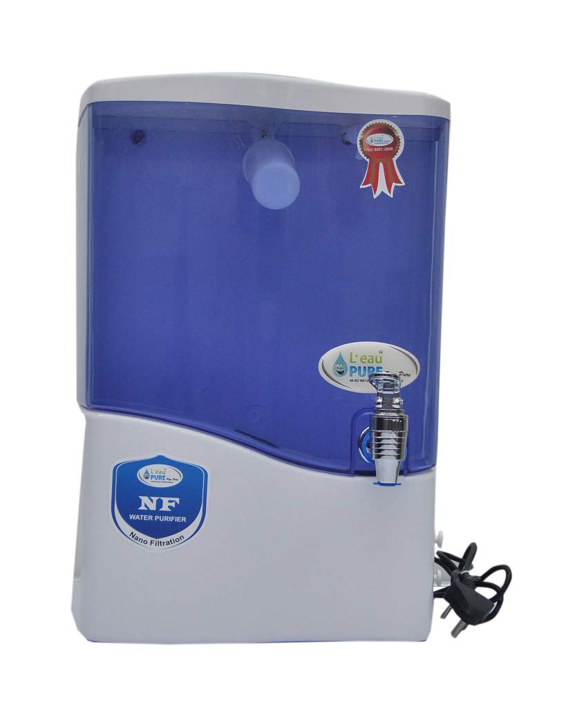 L'EAUPURE Nano Filter (NF) Water Purifier for Municipal Water or Less