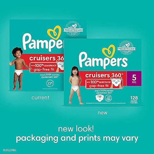 Pampers Cruisers 360 Diapers Size 4 116 Count | Pricepulse