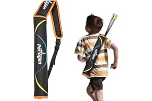 Perogen Youth Quiver,Archery Quiver,Arrow Quiver for Kids, Arrow Bag for Hunting,Waist Hanged Quiver